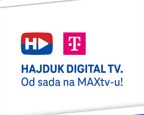 Hajduk TV – prvi TV kanal hrvatskog nogometnog kluba od danas na MAXtv-u